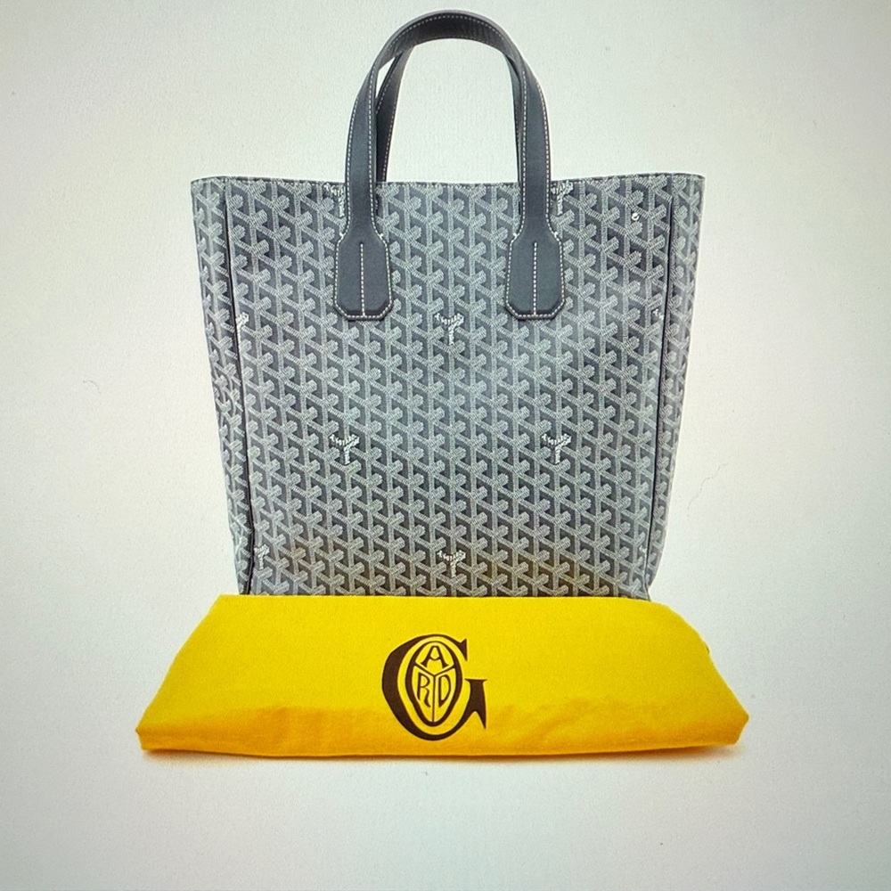 Goyard Grey Voltaire Bag